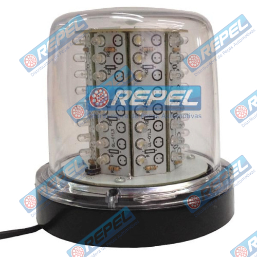 Giroled Giroflex LED 24V 64Leds Branco Ima Universal e Adaptações