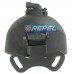 Farol Pricipal Oval Colhedora John Deere 3510 3520 3522 Com Lente Inteira Raiada Com Lâmpada HB3