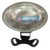 Farol Pricipal Oval Colhedora John Deere 3510 3520 3522 Com Lente Inteira Raiada Com Lâmpada HB3