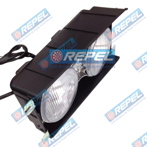 Farol Principal Duplo MBB 2428 2423 1720 1718 1318 1714 Cara Chata Lado Esquerdo
