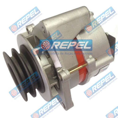 Alternador Bosch 55AMP. 12V MBB 1113 1313 1513 2013 1618 1418 1620 Bicudo Polia Dupla 