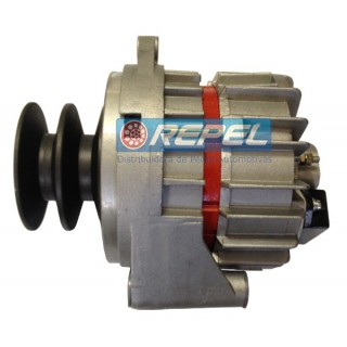 Alternador Bosch Caterpillar 120B 120C 140B 140C 930R 966C D4E D5B D6D D6E C/ 3304 3306 Komatsu Trator D60E D60F D65E D73E Cummins Polia Dupla 24V 35Amperes