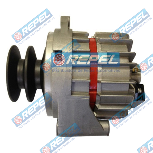 Alternador Bosch Caterpillar 120B 120C 140B 140C 930R 966C D4E D5B D6D D6E C/ 3304 3306 Komatsu Trator D60E D60F D65E D73E Cummins Polia Dupla 24V 35Amperes