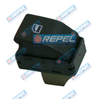 Botão Vidro Elétrico Simples VW Gol Parati Saveiro 2005> G4 Gol Voyage Saveiro 2010 G5 Fox Crosfox Polo