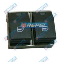 Botão Vidro Elétrico Duplo Gol Parati Saveiro G4 2004 a 2009 Gol Saveiro Voyage G5 2010> Fox Crosfox Polo 