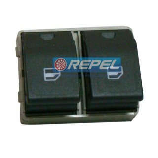 Botão Vidro Elétrico Duplo Gol Parati Saveiro G4 2004 a 2009 Gol Saveiro Voyage G5 2010> Fox Crosfox Polo 