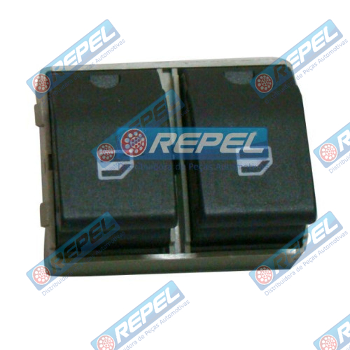 Botão Vidro Elétrico Duplo Gol Parati Saveiro G4 2004 a 2009 Gol Saveiro Voyage G5 2010> Fox Crosfox Polo 