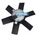 Eletroventilador (Ventoinha) Radiador Uno Eba Fiorino Premio 90 a 96 Uno Mille 90 a 2003 Sem AR 306mm 6Pás