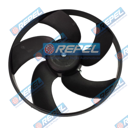 Eletroventilador (ventoinha) Radiador Peugeot 206 1.0 1.4 Sem AR 5Pás 339mm
