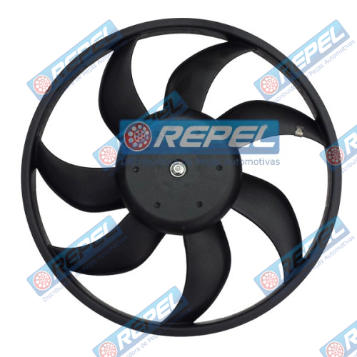 Eletroventilador (Ventoinha) Radiador Fiat Palio Siena Strada 1.3 1.4 1.0 2010 Young Strada >2010 Idea >2010 Sem Ar 334mm 7Pás