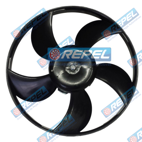 Eletroventilador (Ventoinha) Radiador Fiat Palio Strada Siena 1.0 1.5 Uno Fiorino 96 a 2001 Sem AR 320MM 5Pás