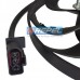 Eletroventilador (Ventoinha) Radiador Fox 2003> CrossFox 2003> Polo 2003> Cordoba 2002> Ibiza 2002> Audi A3 S3 TT Com AR 290MM