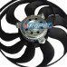 Eletroventilador (Ventoinha) Radiador Fox 2003> CrossFox 2003> Polo 2003> Cordoba 2002> Ibiza 2002> Audi A3 S3 TT Com AR 290MM
