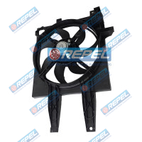 Eletroventilador GMV (Ventoinha) Radiador Fiat Palio 1.0 1.3 1.4 Fire 2001 a 2009 Sem AR Idea 2006 a 2011 Kit GMV Defletor Eletroventilador e Elice
