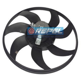 Eletroventilador (Ventoinha) Radiador Corsa 1.0 2003 a 2008 Sem AR 334MM 7PAS