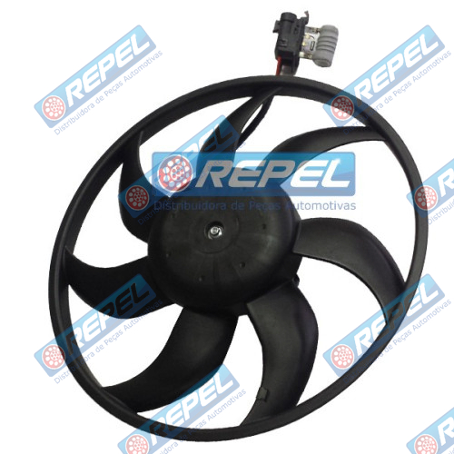 Eletroventilador (Ventoinha) Radiador Corsa 1.8 Montana 1.8 2003 a 2004 Sem AR 385MM 7PAs