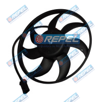 Eletroventilador (Ventoinha) Radiador Fiat Palio Strada Siena 1.0 1.5 2001a 2003 Com AR Palio 1.6 16V 334mm 7Pás