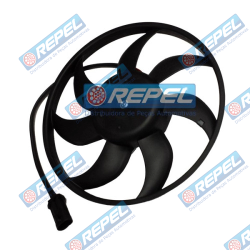 Eletroventilador (Ventoinha) Radiador Fiat Palio Strada Siena 1.0 1.5 2001a 2003 Com AR Palio 1.6 16V 334mm 7Pás