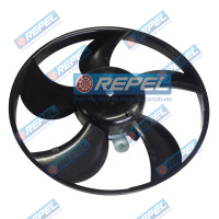 Eletroventilador (Ventoinha) Radiador Celta Prisma 2006> 1.0 1.4 Com AR 320MM 5Pás