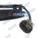 Eletroventilador GMV (Ventoinha) Radiador Peugeot 307 Citroen C4 Com AR 405mm 7Pás  GMV Defletor Eletroventilador e Elice
