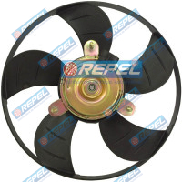Eletroventilador (ventoinha) Fiat Novo Palio Strada Siena 2002 a 2007 Fiorino Uno 1.0 1.3 Fire Celta Prisma Corsa 2006> 320mm 5Pás