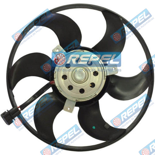 Eletroventilador (ventoinha) Gol Parati Saveiro Santana 97> G3 G4 Com Ar