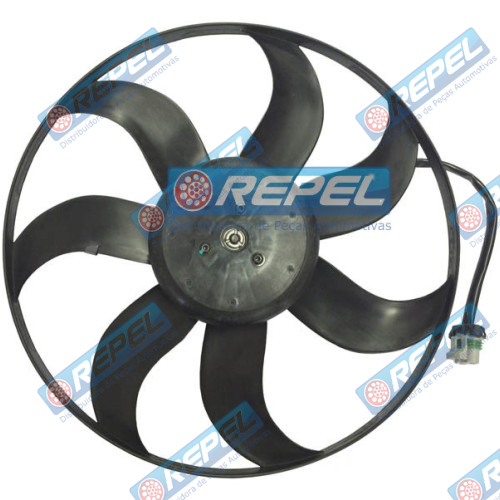Eletroventilador  Gol Saveiro Voyage GV G5 2010> Golf 2008> Fox 2004> CrossFox 2004> Spacefox Polo 2008> Com AR