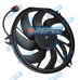 Eletroventilador GMV (Ventoinha) Radiador Peugeot 207 2008 Com Ar Defletor e Resistência e Motor 390mm 7Pás