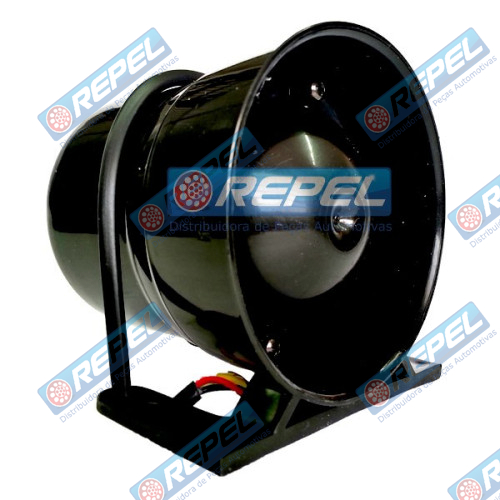 Sirene Eletrônica Ré Bivolt 12V/24V Universal 