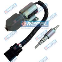 Válvula Solenoide Afogamento DNI8034 VW 2TB130805 Cummins 3355427 