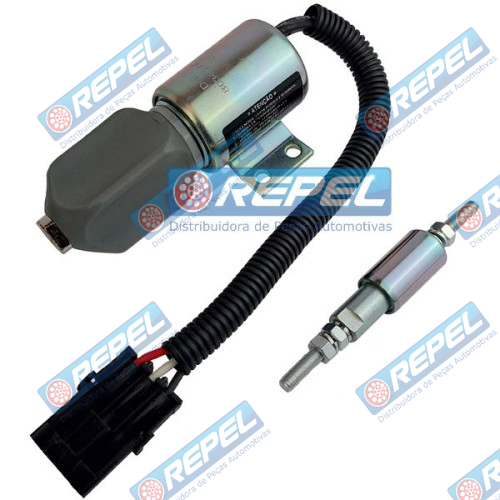 Válvula Solenoide Afogamento DNI8034 VW 2TB130805 Cummins 3355427 