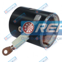 Conjunto Carcaça e Bobina Partida Delco Remy 28MT 24V Todos Modelos 2Escovas Reforcadas