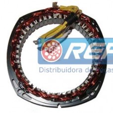 Estator Alternador Delco Remy 33SI 24V 75 a 110Amp. Case Caterpillar Cummins