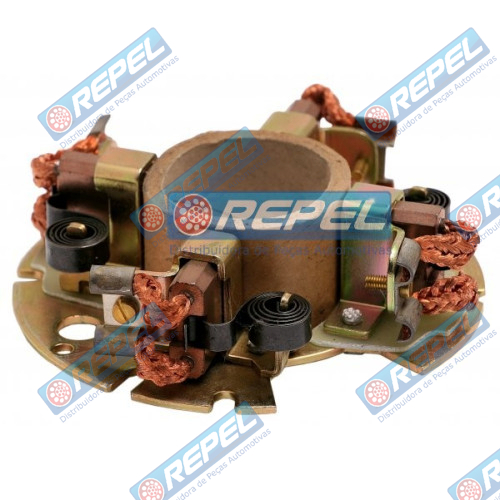 Porta Escova Partida Delco Remy 37MT 41MT 24V MBB Caterpillar Cummins New Holland Case CAM. VW