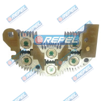 Placa de Diodo Alternador Delco 33SI  Case A7000 A7700 Caterpillar Cummins
