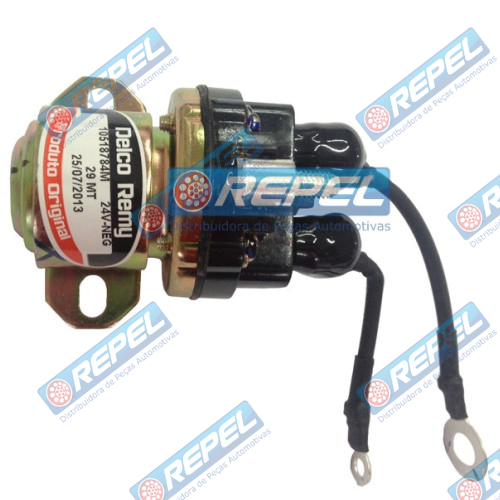 Automático Auxiliar Partida Delco Remy 29MT 24V Caminhão MBB Eletrônico Atego Axor 2423 2428 1722 1315 1718 2425