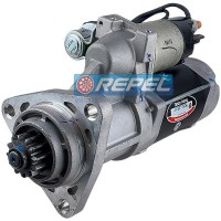 Motor Partida Delco 38MT 24V Caminhão VW 31370 25370 19370 18310 19320 31320 Cummins Eletrônico VW Ônibus 19320EOT 17320E 18320 EVO 19360E 24320E 25320E 25370E 25400E Cargo 5032 4332 (Remam)