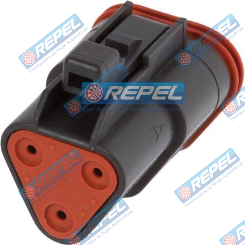 Conector Deutsch DT06-3S-E004 Deutsch DT063SE004