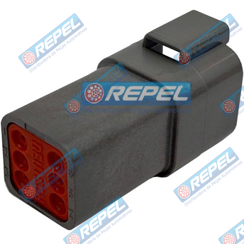 Conector Deutsch DT04-6P Deutsch DT046P