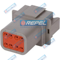 Conector Deutsch DT04-08PA Detsch DT0408PA