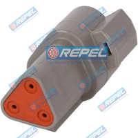 Conector Deutsch DT04-3P Deutsch DT043P
