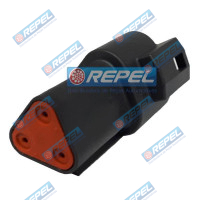Conector Deutsh DT043PE004 Deutsh DT04-3PE-004 
