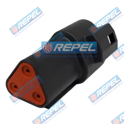 Conector Deutsh DT043PE004 Deutsh DT04-3PE-004 