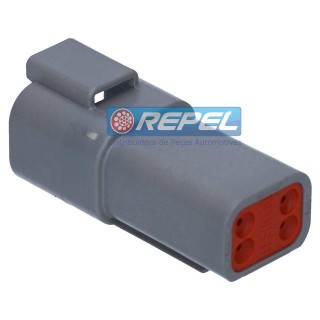 Conector Deutsch DT04-4P Deutsch DT044P