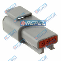 Conector Deutsch DTM0403P Deutsch DTM04-03P Deutsch DTM04-3P