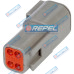 Conector Deutsch DTM0404P Deutsch DTM04-04P Deutsch DTM04-4P
