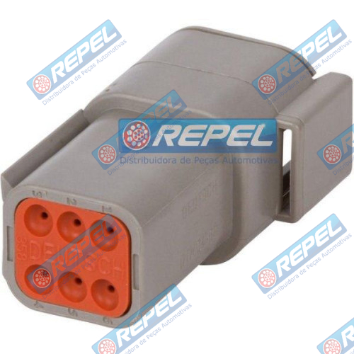 Conector Deutsch DTM0406P Deutsch DTM04-06P Deutsch DTM04-6P