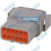 Conector Deutsch DTM0412PA Deutsch DTM04-12PA