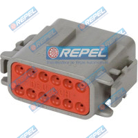Conector Deutsch DTM0612SA Deutsch DTM06-12SA 
