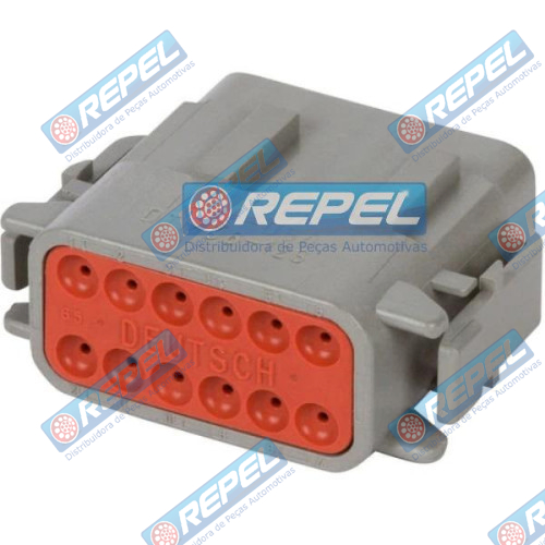 Conector Deutsch DTM0612SA Deutsch DTM06-12SA 